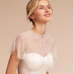 Jenny Yoo (bhldn) Gleam Capelet size S